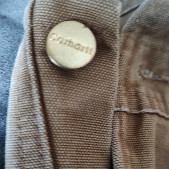 Carhartt vintage zip to thigh bib overalls 40 x 30 - Picture 4 of 7